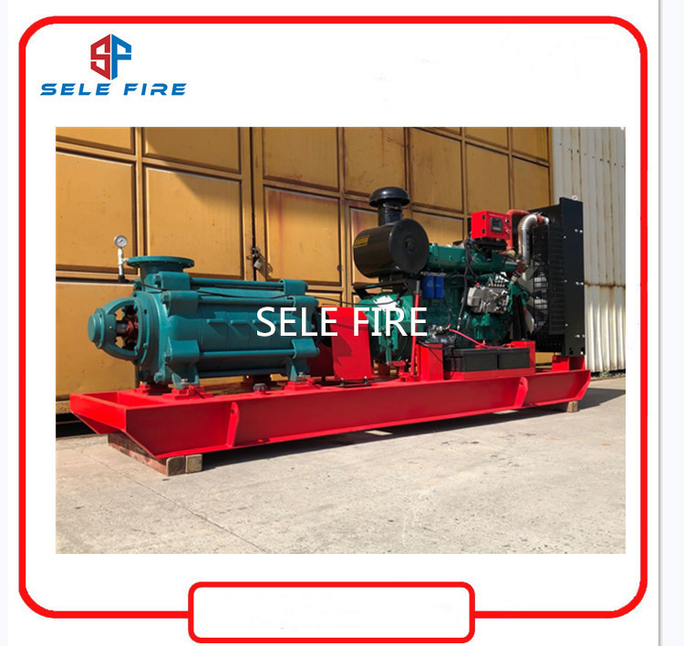 UL/FM Listed Diesel Engine Fire Pump - Reliable Multistage Centrifugal ...