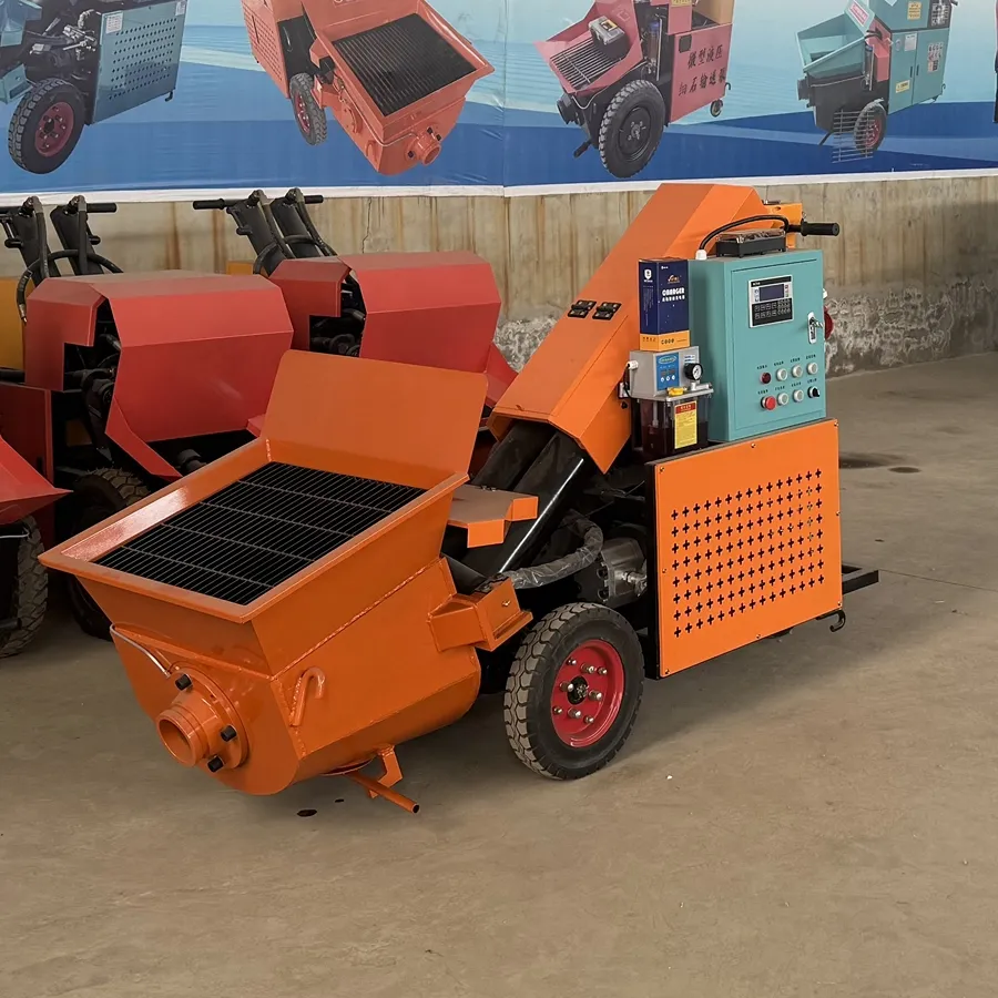 Mobile Secondary Structure Concrete Pump for High-Rise Building Reinforcement