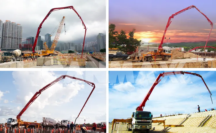 China Zoomlion Cifa Sanyi Putzmeister Schwing Small Mini Mobile Truck Mounted Concrete Pump 20m to 68m Brand New or Used Price for Sale