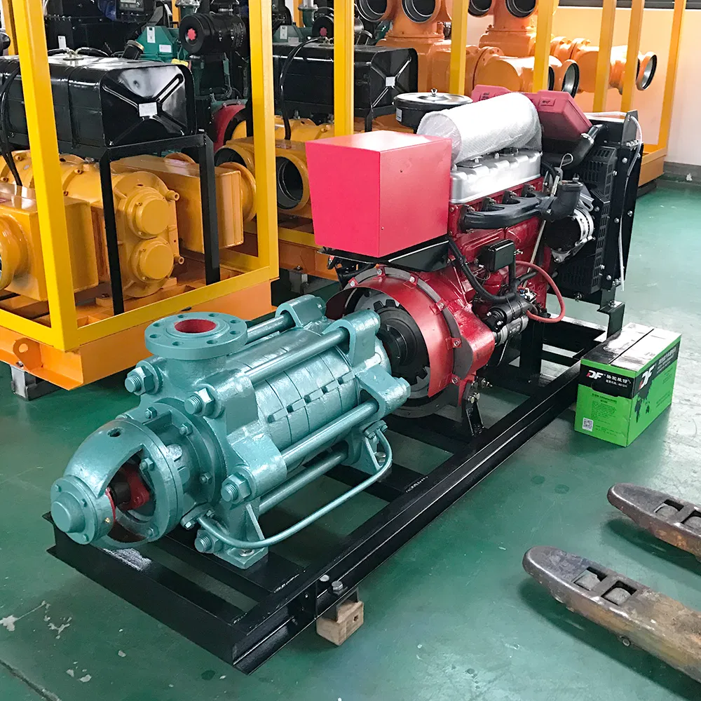 Flexible Use of Mobile Internal Combustion Engine Driven Vacuum Assisted Basement Drainage Pump
