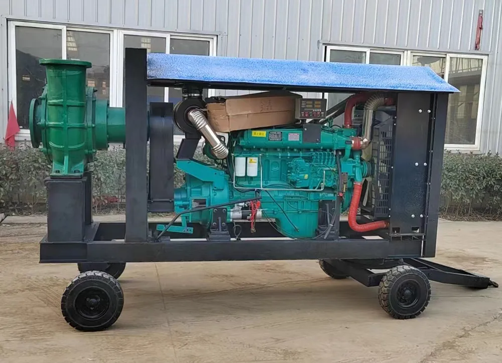 Diesel Engine Control Cabinet Integrated Emergency Fire Pump Flood Control and Drought Relief Pumping Large Flow Pump Set