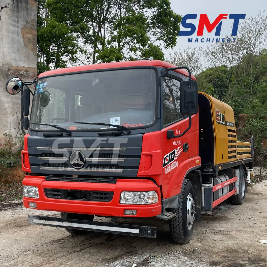 Used Concrete Pump Truck City Mobile Pumps Line Pumps Sy5143thbe