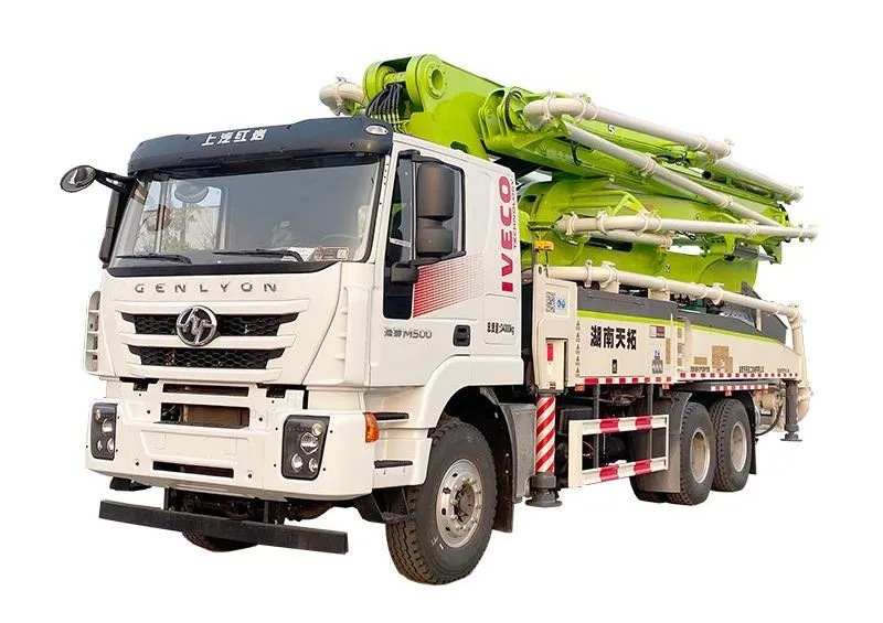 Concrete Boom Pump Mixer Truck Cement Mixer Pumping Mobile Truck Pump