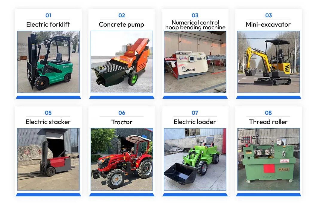 Portable Concrete Transfer Pump Diesel-Powered Concrete Transfer Pump