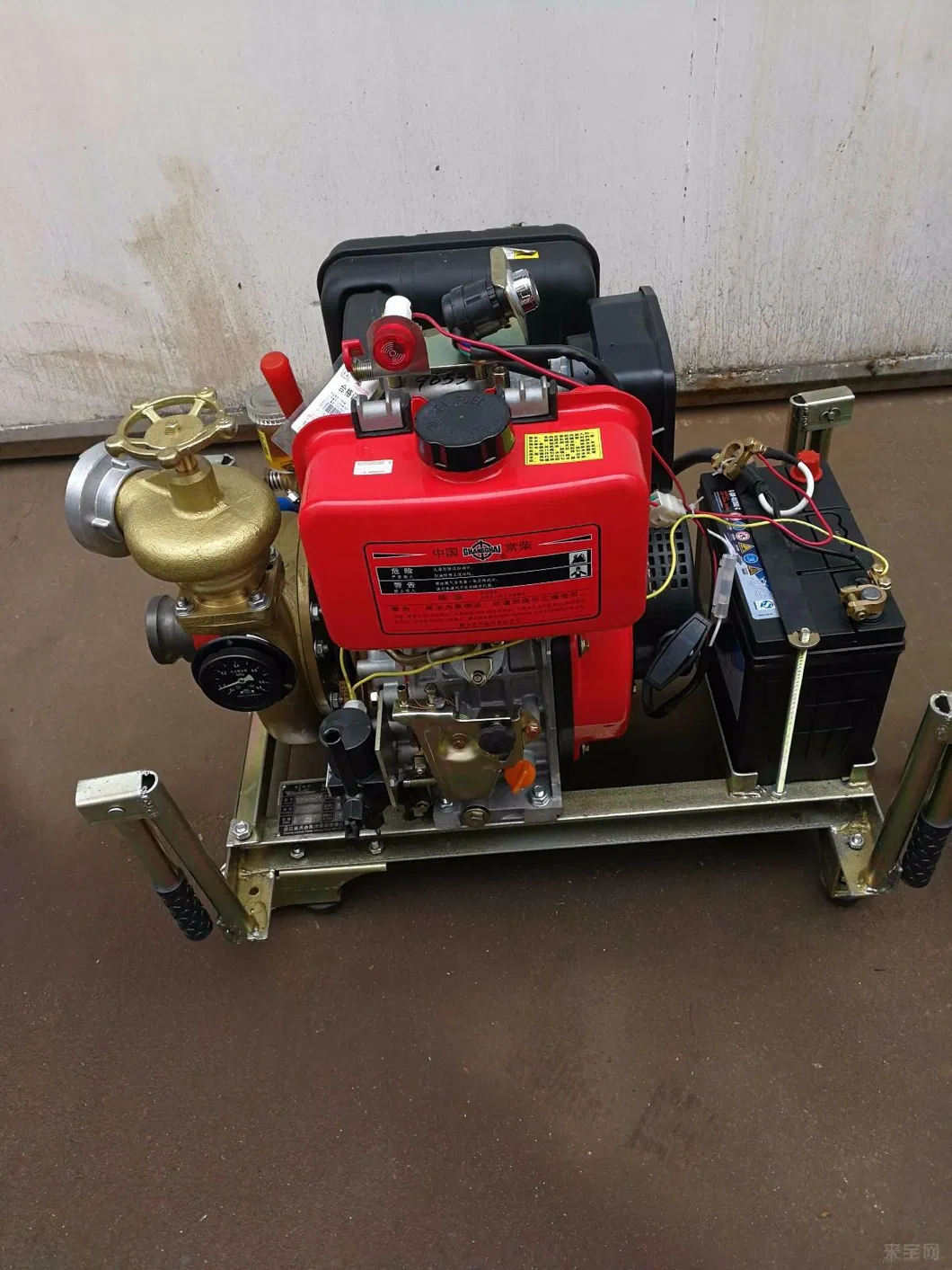 Cwy Marine Diesel Engine Drived Emergency Fire Pump