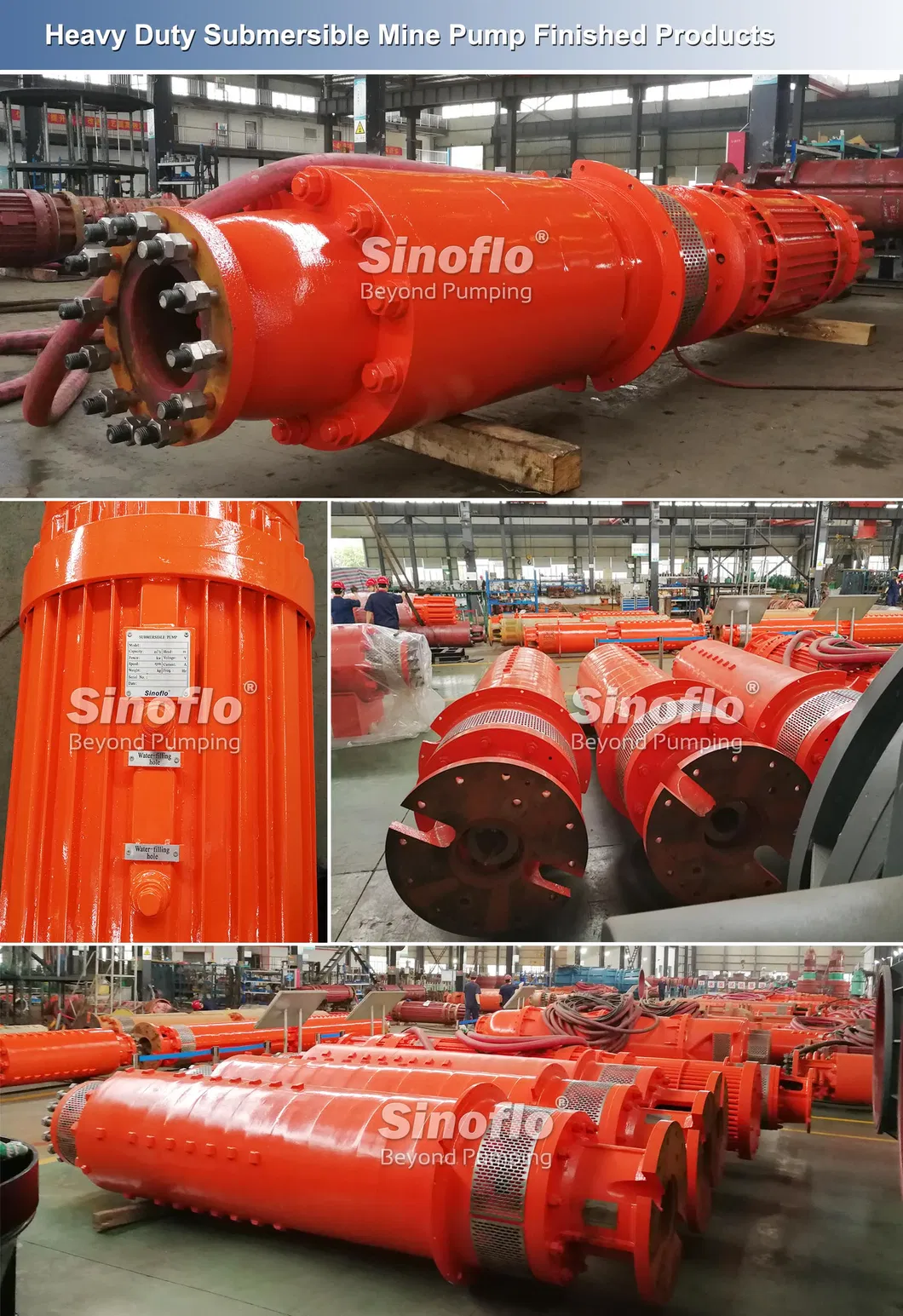 Emergency Drainage Submersible Mine Pump
