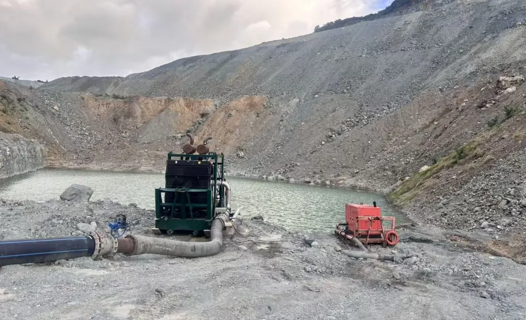 Intelligent High Suction Range Diesel Engine Vacuum Assisted Emergency Flood Control Pump, High Pressure Centrifugal Water Pump