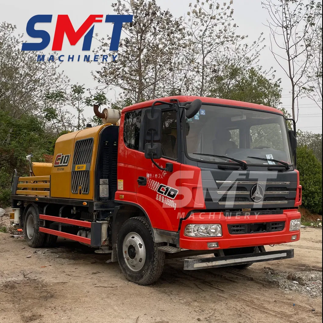 Used Concrete Pump Truck City Mobile Pumps Line Pumps Sy5143thbe