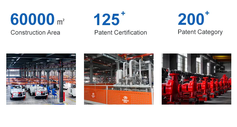 Purity 950gpm Diesel Driven Fire Fighting Water Pump Set for Emergency