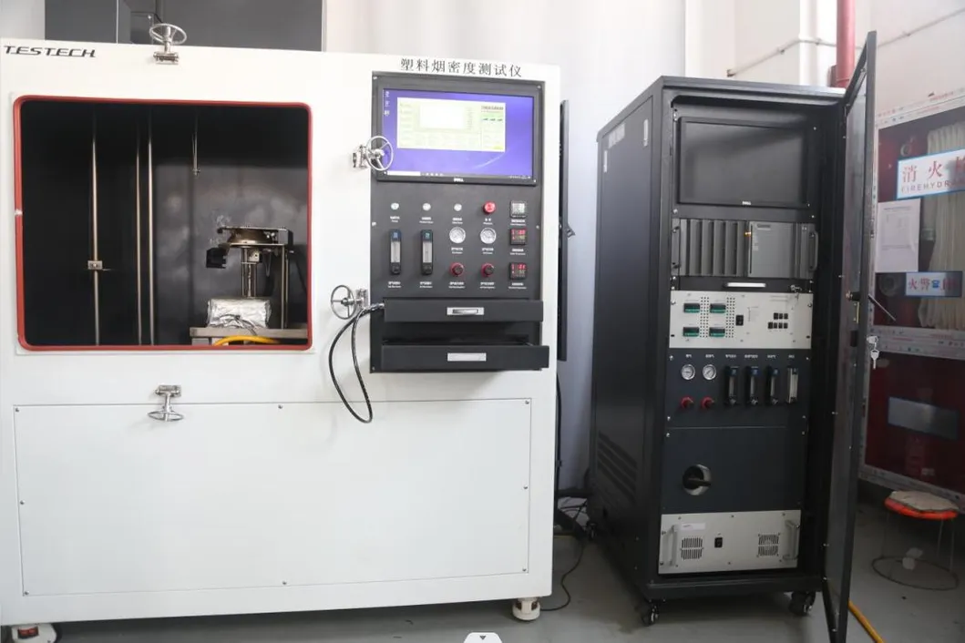 Nbs Smoke Density Test Chamber ISO 5659 Fire Testing Equipment