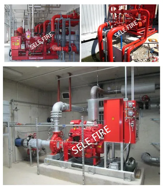 UL/FM Approved Fire Fighting System Diesel Engine Driven Centrifugal End Suction Fire Pump, Nfpa Listed Fire Fighting Equipment Diesel Fire Water Pump UL/FM