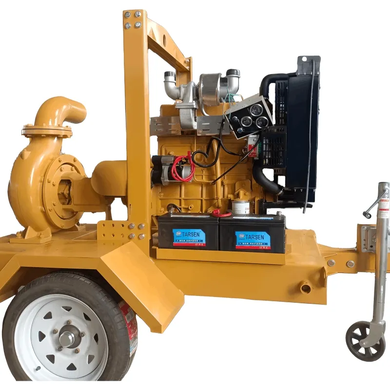 High-Efficiency Portable Water Pump for Agriculture and Irrigation