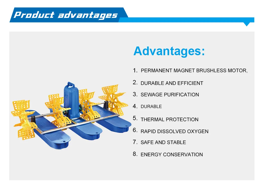 370W Oxygen Solar Water Pump Floating Aerator for Fish Pond with Panels