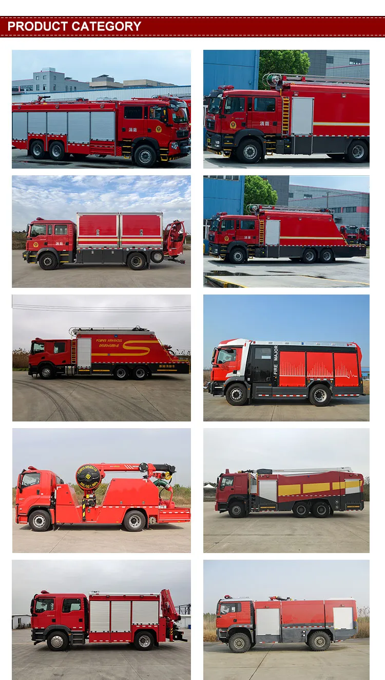 Advanced Fire Fighting Equipment for Urban Firefighting and Rescue