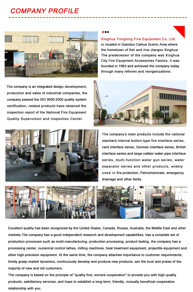 Fire Fighting 3 Ways Fire Water Divider 4 Ways Fire Hydrant