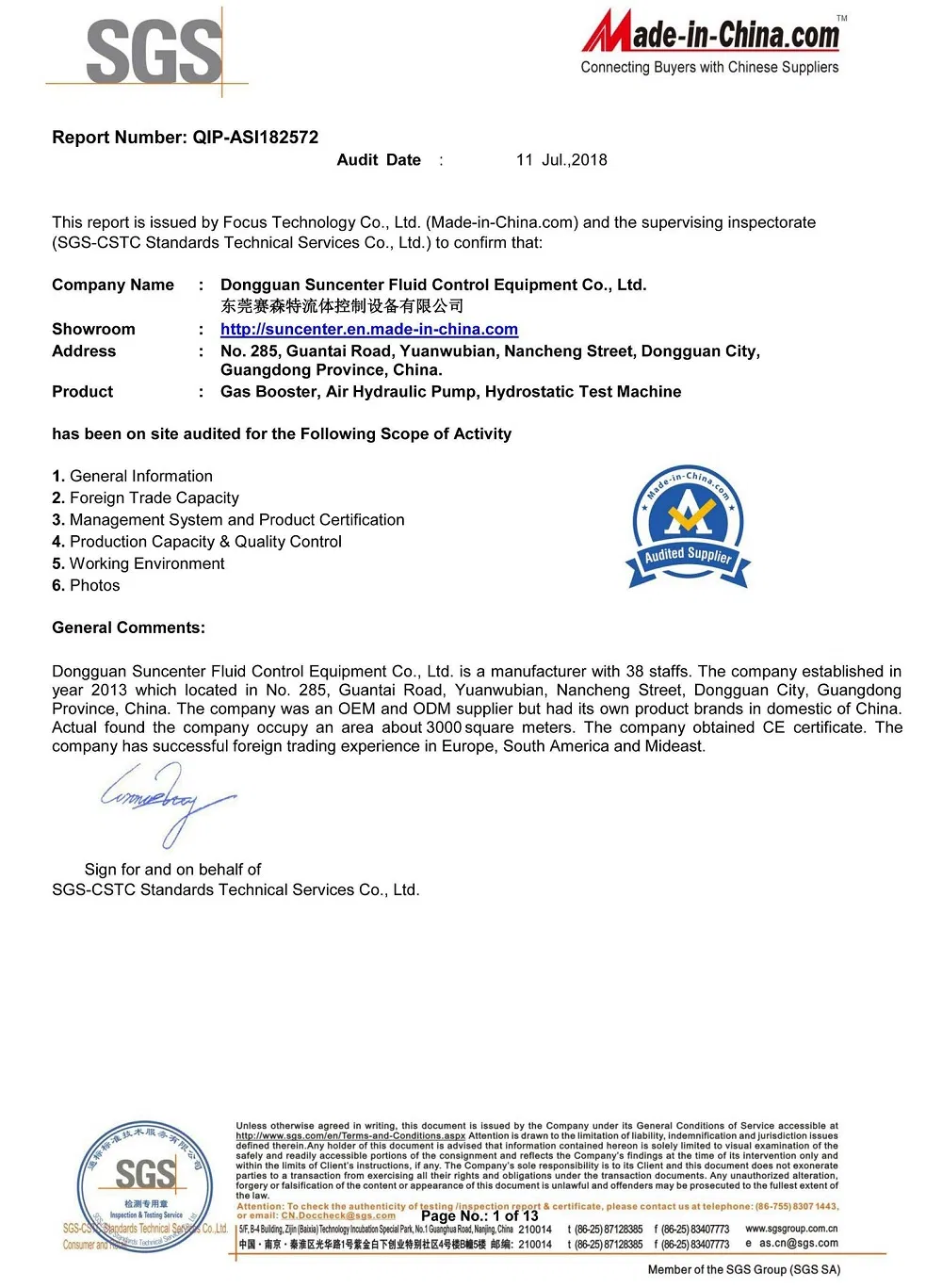 Suncenter Fire Fighting CO2 Extinguisher Cylinder Filling Equipment