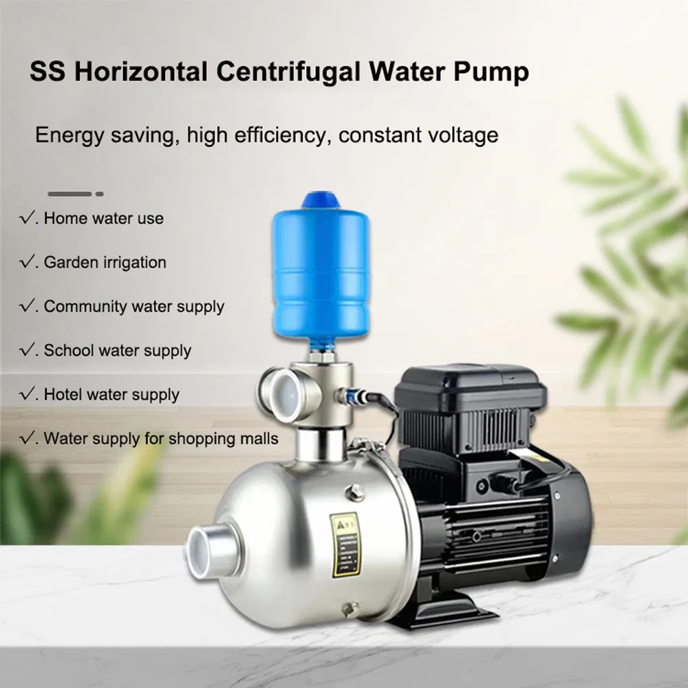 Stainless Steel Multi-Stage Centrifugal Pump Chm Household Variable Frequency Constant Pressure Booster Pump Chl Intelligent Automatic Industrial Booster Pump