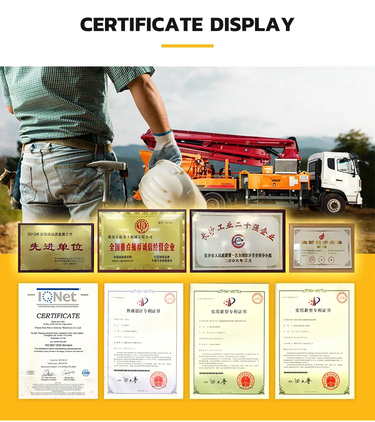 Mobile Hydraulic Trailer Mounted Concrete Pump Machine Diesel Engine Concrete Stationary Pumps for Sale