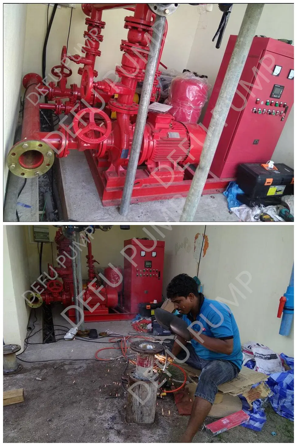 500gpm 120 Psi Edj Diesel Engine Driven Fire Pump UL Listed