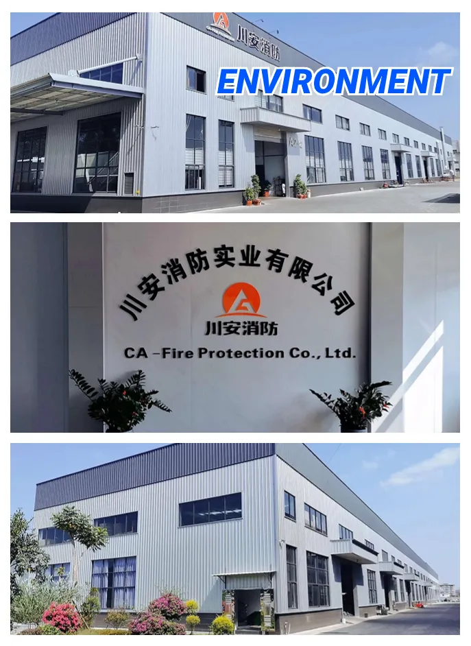 Ca-Fire Water Monitor Foam Nozzles with Adjustable Flow Rate