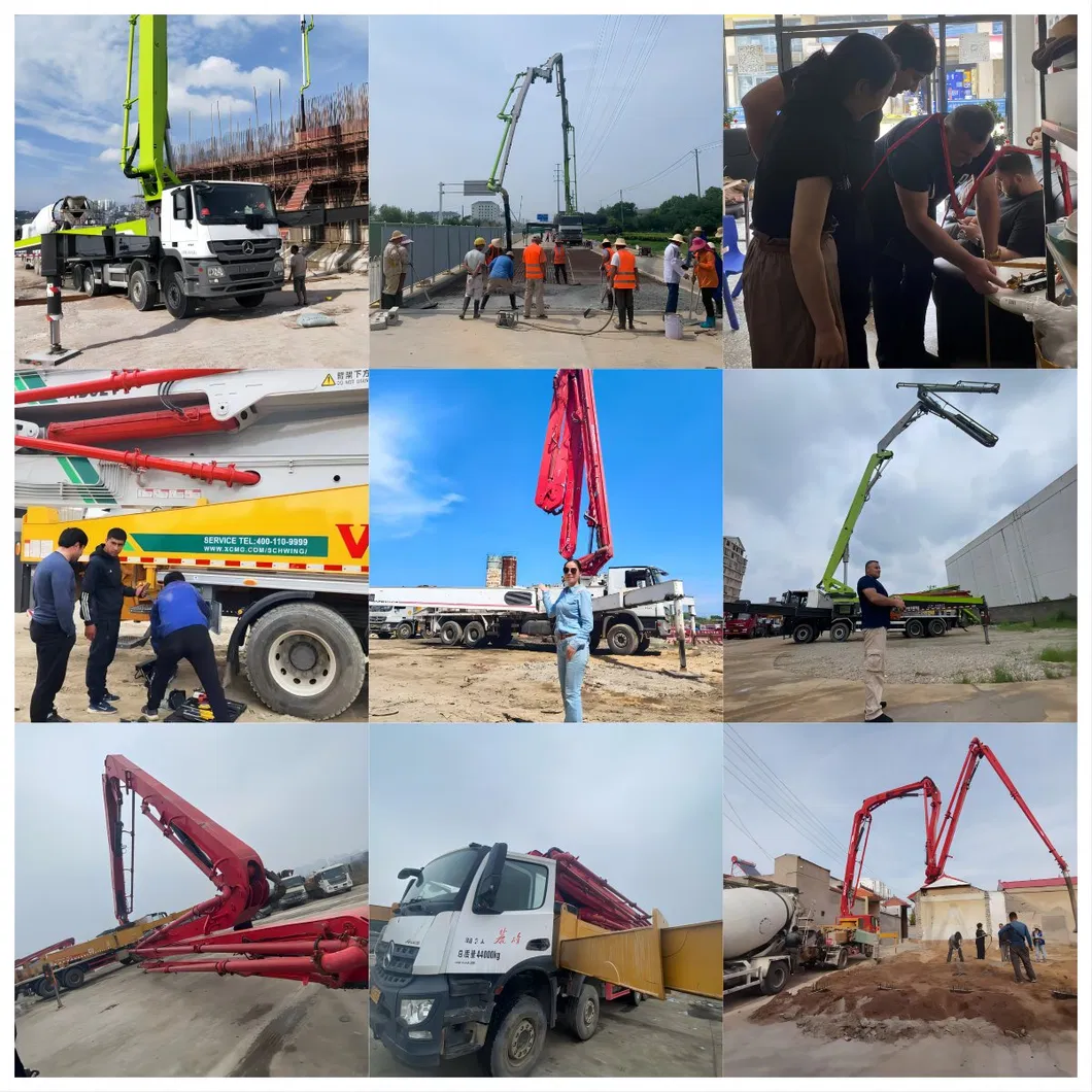 Used Concrete Pump Truck City Mobile Pumps Line Pumps Sy5143thbe