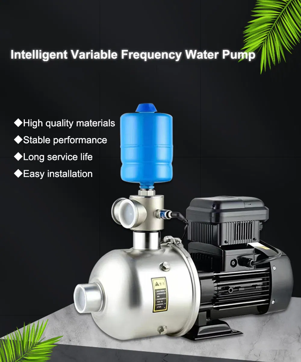 Stainless Steel Multi-Stage Centrifugal Pump Chm Household Variable Frequency Constant Pressure Booster Pump Chl Intelligent Automatic Industrial Booster Pump