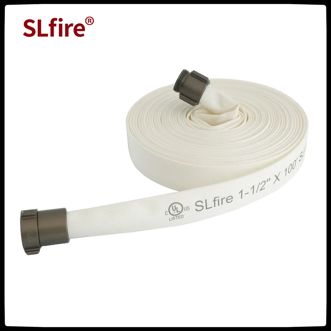 Twill Weaving Plug-in SL Carton/Pallet Fire Fighting Equipment Double Jacket