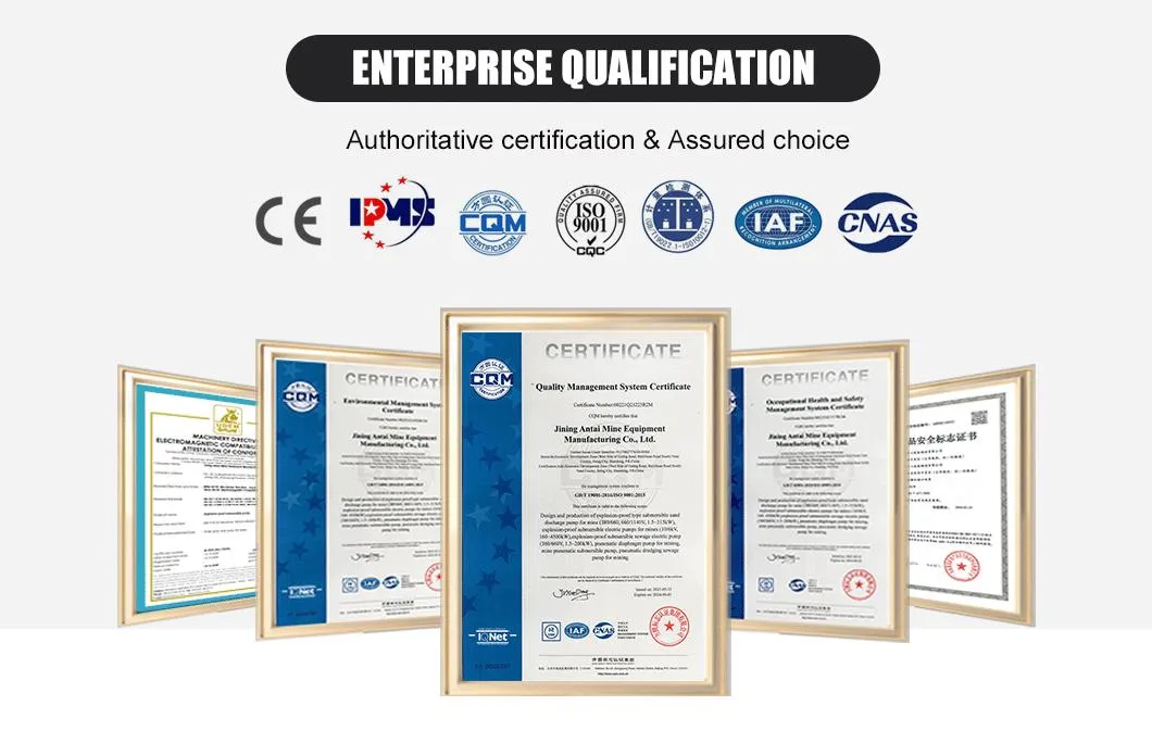 315kw High-Power Submersible Pumps for Mines, Emergency Drainage