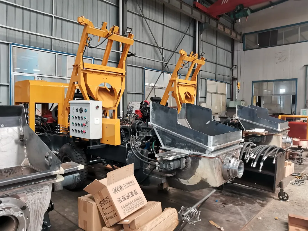 Portable Diesel Concrete Mixer with Pump Cement Mixing Machine Concrete Mixer Truck