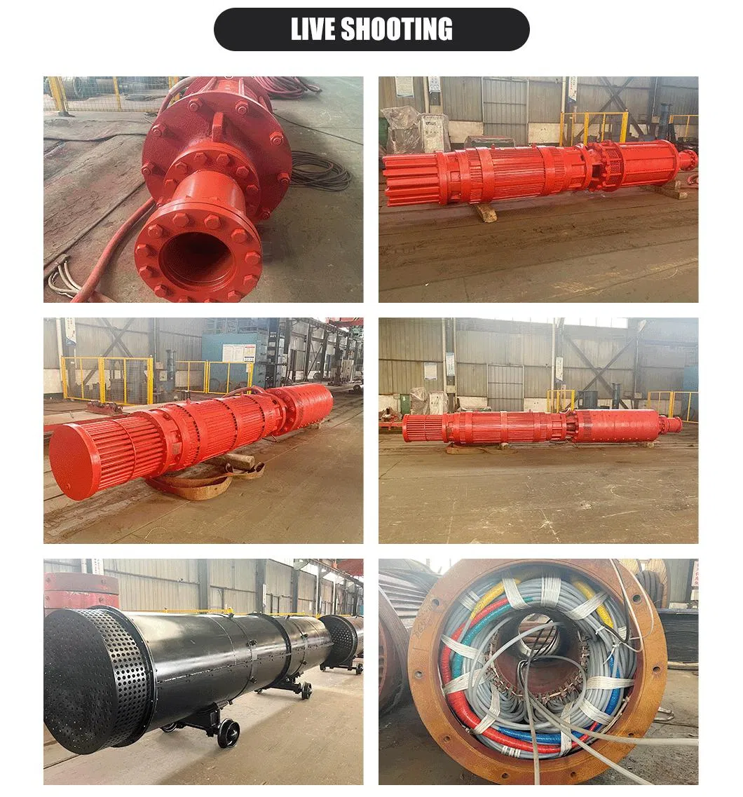 315kw High-Power Submersible Pumps for Mines, Emergency Drainage
