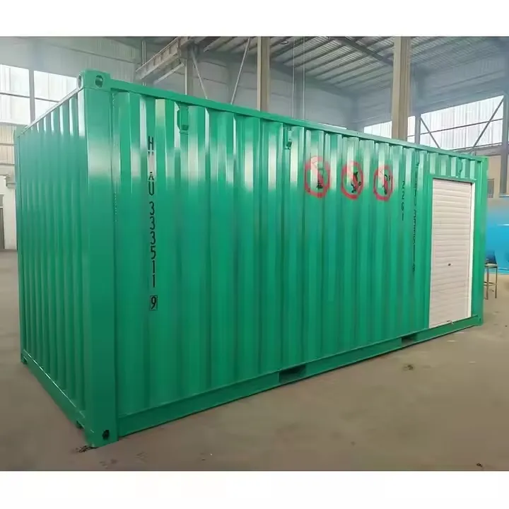 Skid Series 8000L 10000L 40000L Portable Gas Station Heavy Duty Gas Station Fuel Pump Container Gas Station