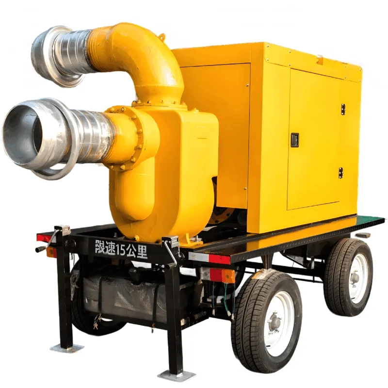 High-Performance Mobile Diesel Pump for Quick Flood Control