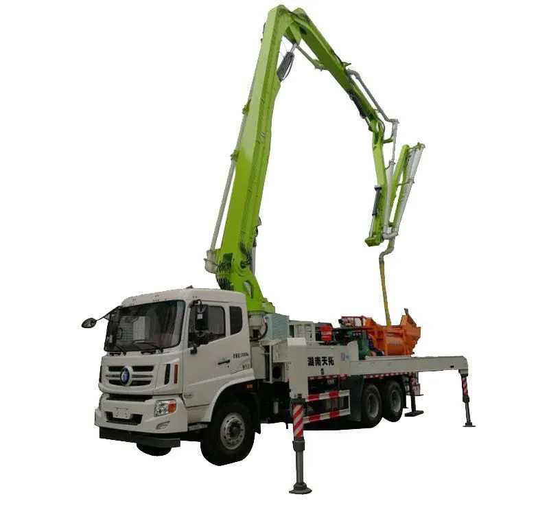 Concrete Boom Pump Mixer Truck Cement Mixer Pumping Mobile Truck Pump