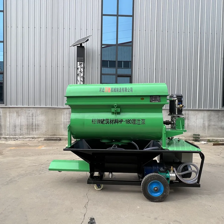 Portable Secondary Structure Diesel Concrete Pump for Piling Grouting Applications