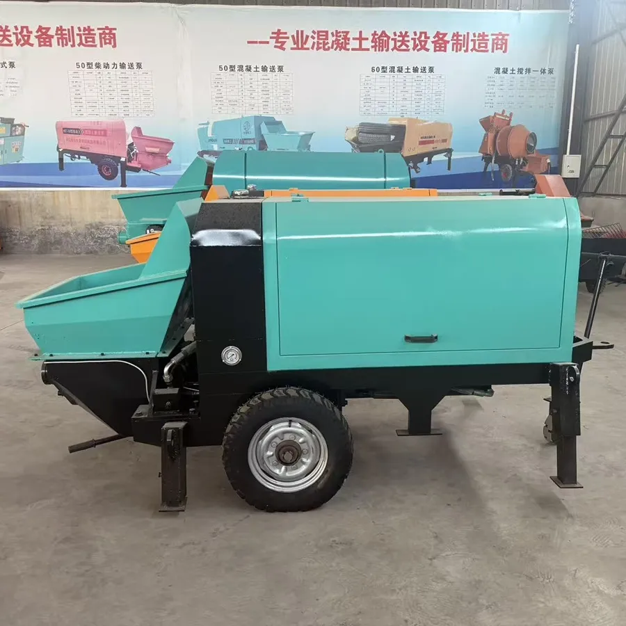 Portable Secondary Structure Diesel Concrete Pump for Piling Grouting Applications