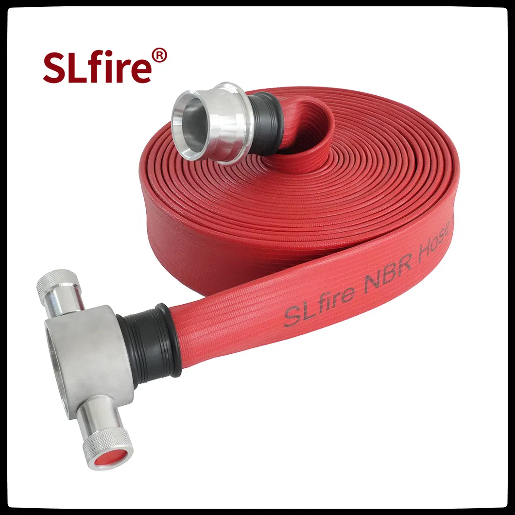 Twill Weaving Plug-in SL Carton/Pallet Fire Fighting Equipment Double Jacket