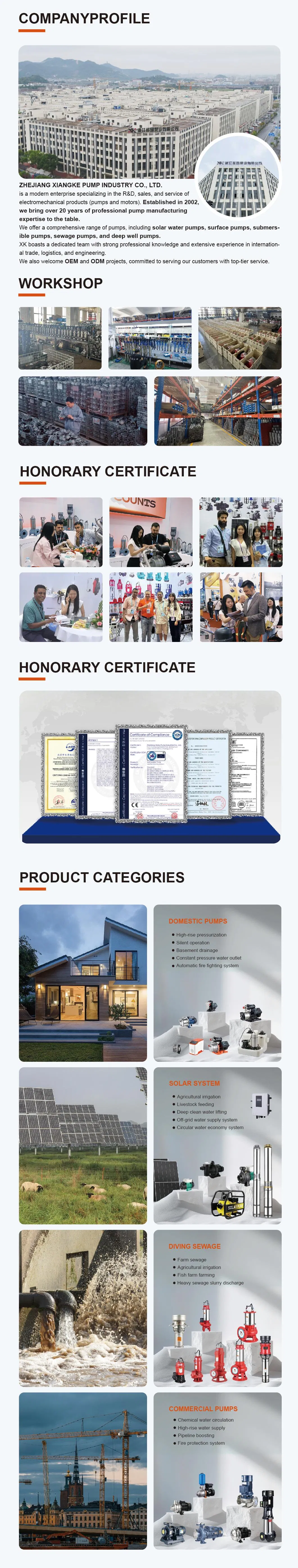 Solar Powered Portable Irrigation Water Pump with Stand for Irrigation System Large Flow, Can Be Customized