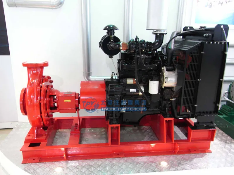 Horizontal or Vertical Fire Pump Set with Diesel or Electric Engine