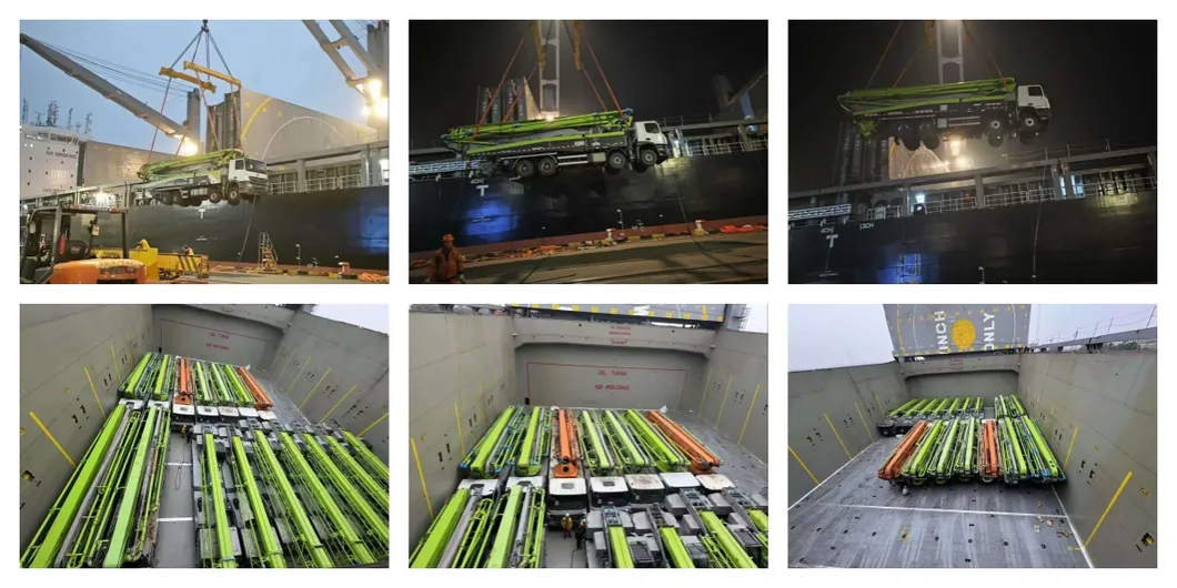 Sany Used Second Hand Small Mobile Truck Pipe Parts 65m 70m Boom Primer Price Concrete Pump for Sale