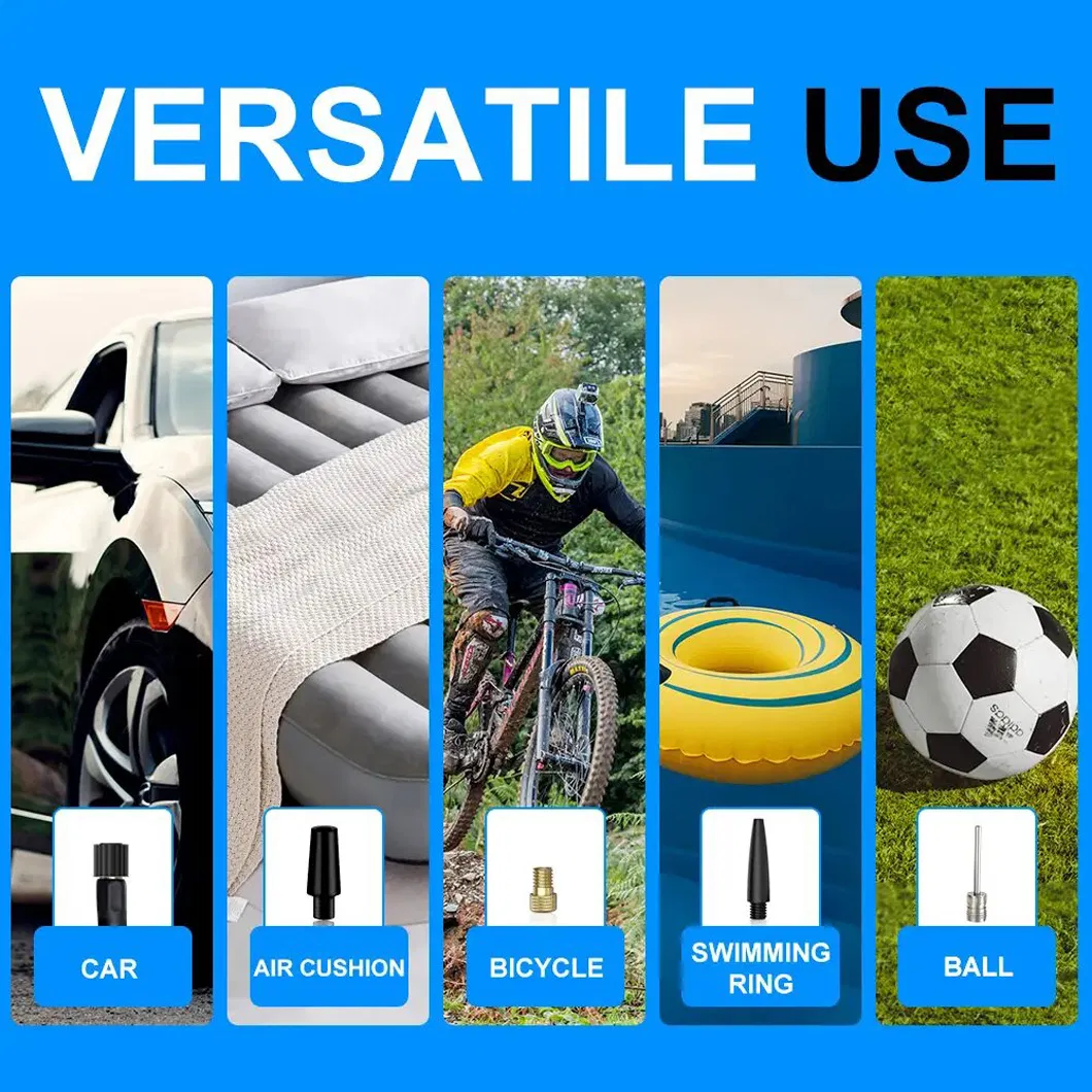 Rechargeable Portable 50W Tire Air Pump