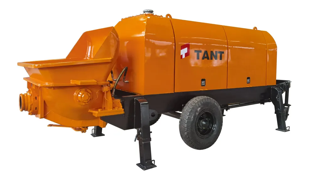 Mobile Hydraulic Trailer Mounted Concrete Pump Machine Diesel Engine Concrete Stationary Pumps for Sale