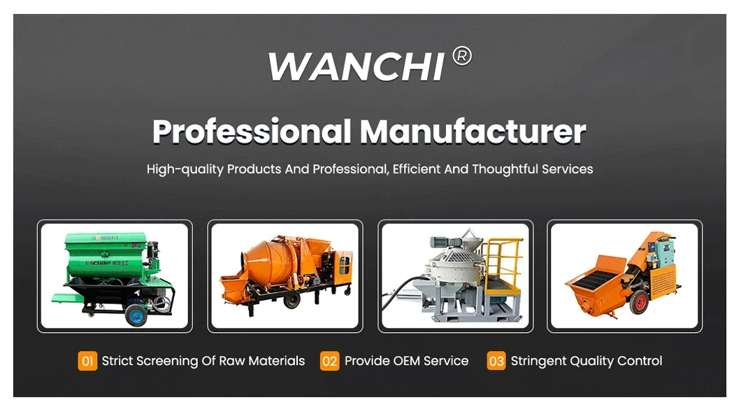 Mobile Compact Plunger Cement Concrete Pump for Road Slab Leveling Work