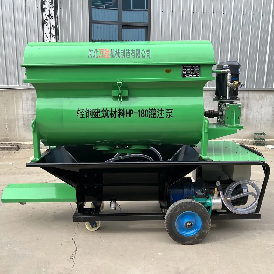 Mobile Secondary Structure Concrete Pump for High-Rise Building Reinforcement