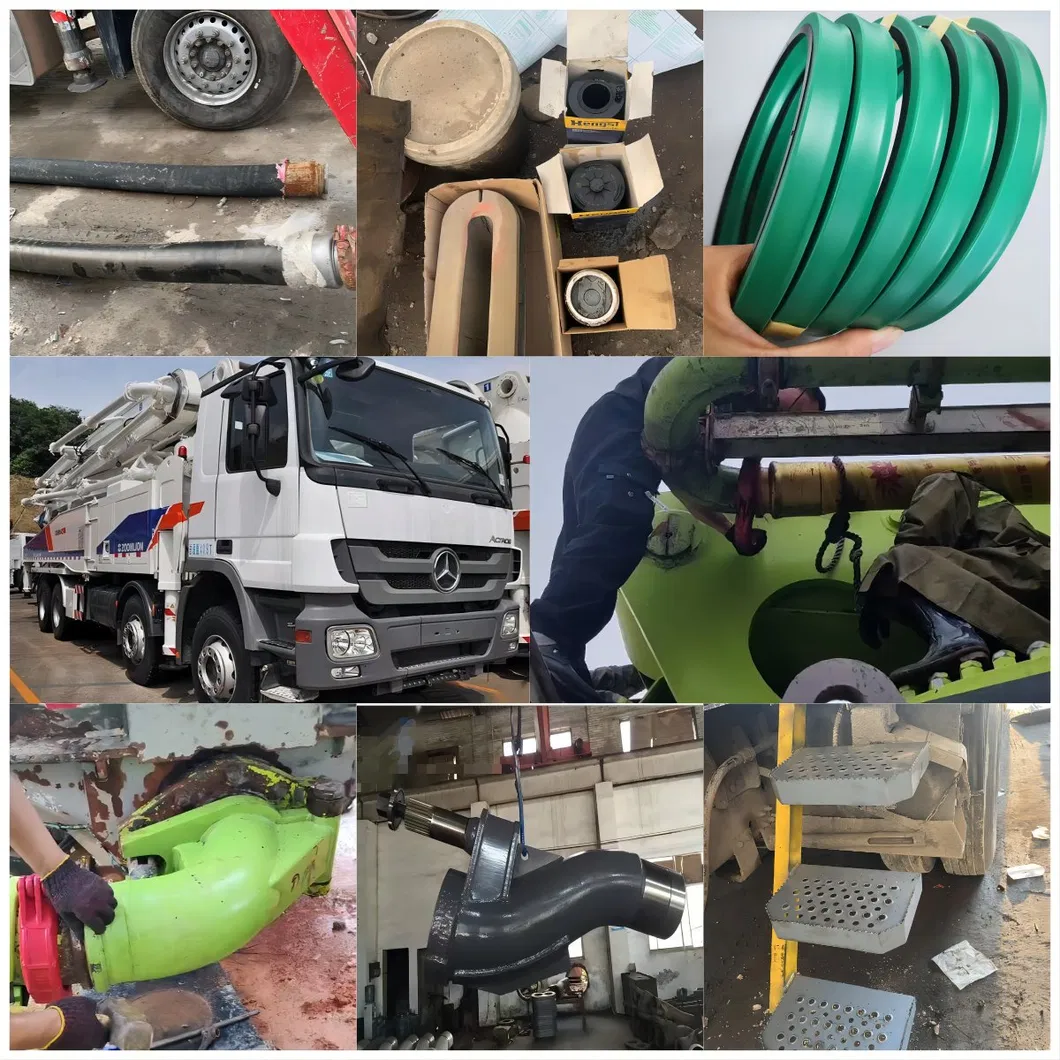 2020 Zoommlion 63m Used Concrete Pump Benz Chassis Truck Mobile Pipeline