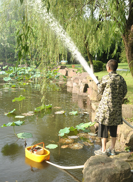 High Effective 2 Stroke 43cc Floating Water Pump