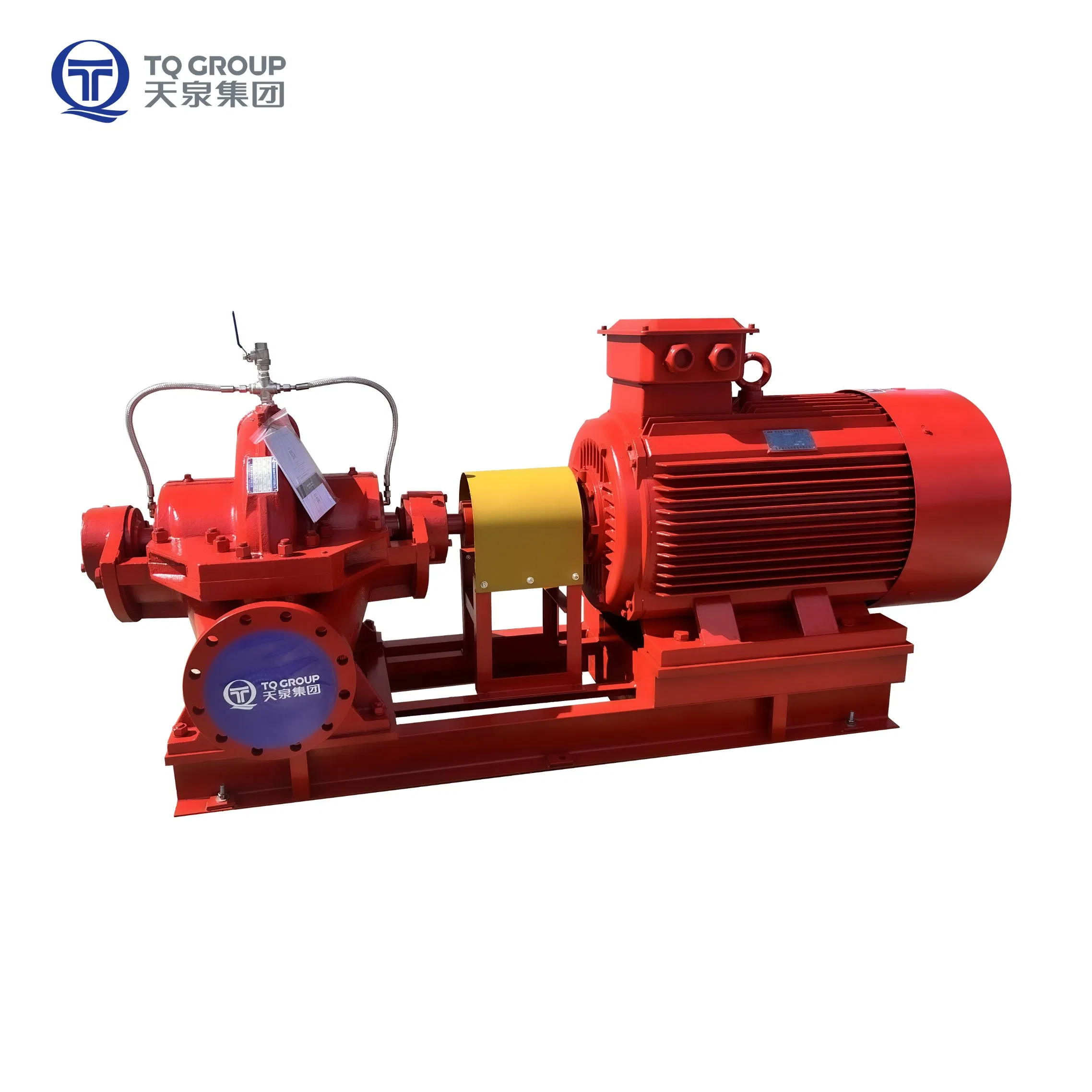 750 Gpm Horizontal Double Suction Fire Pump Fire Fighting Equipment