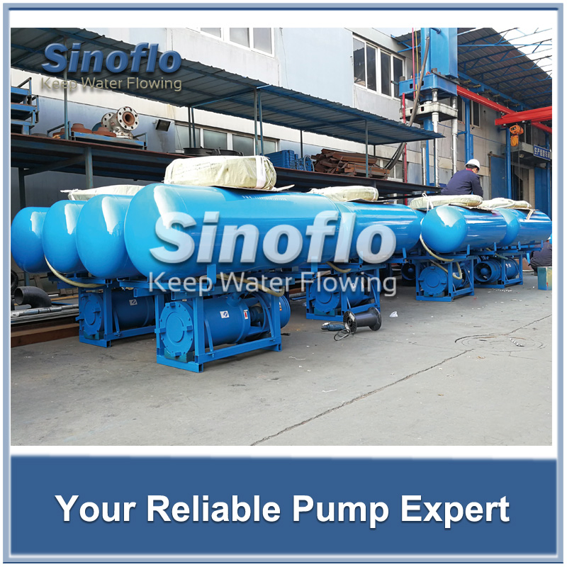 Floating High Flow Submersible Axial Flow Pond Water Transfer Pump