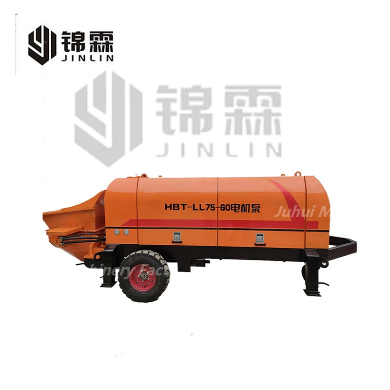 Portable Concrete Transfer Pump Diesel-Powered Concrete Transfer Pump