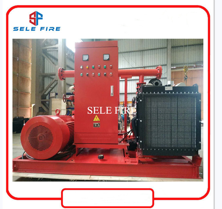 UL/FM Approved Diesel Electric Jockey Fire Fighting Equipment Pump Price