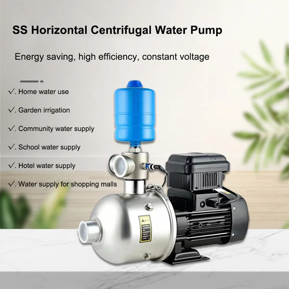 Stainless Steel Multi-Stage Centrifugal Pump Chm Household Variable Frequency Constant Pressure Booster Pump Chl Intelligent Automatic Industrial Booster Pump